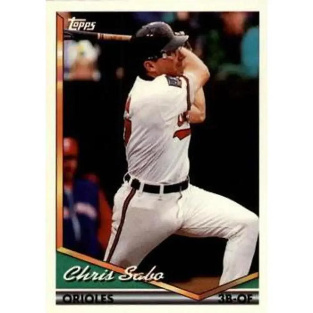1994 Topps Traded Chris Sabo 125T Baltimore Orioles
